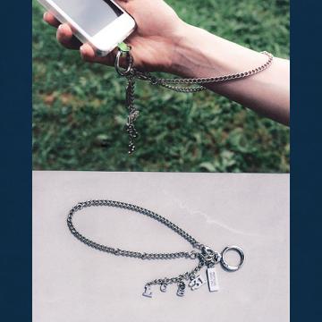 家入レオ  「-Log:31-」シルバーチャームストラップ
