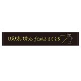 With the fans 2025 マフラータオル