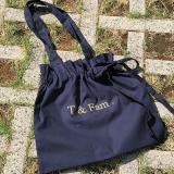 瀬戸利樹　「T&Fam.」刺繍トートバッグ